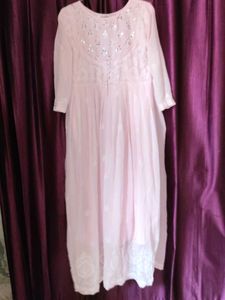 Elegant Light Pink Kurta Set