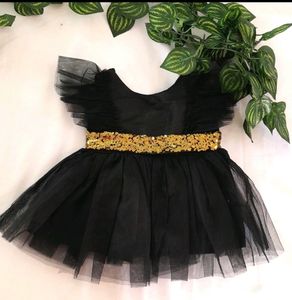 Clearance Sale !Enfance Net Gathered Dress