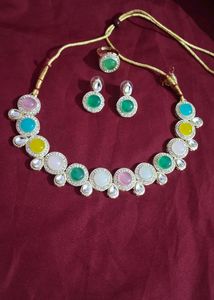 Multicolor Kundan Set