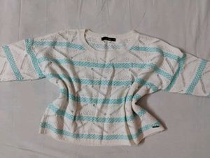 Madame Crochet Knit Top