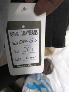 D@63 Size-34 (Sale) Latest Ladies high waist Jeans