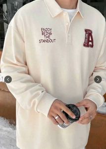 Vintage Long Sleeve Polo Shirt