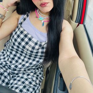 Gingham Jumpsuit