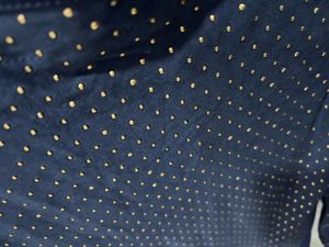 Cute Navy Polka Dot Top