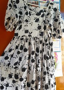 Floral Print Casual Dress