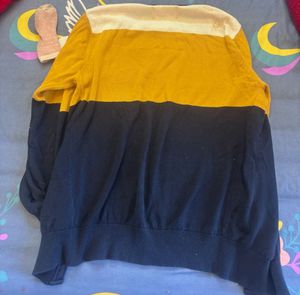 Color Block Cardigan