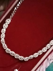 Diomond Necklace With Earrings