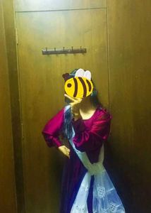 Elegant Wine Evening Gown 🍷