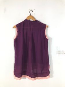 Purple Casual Top(Women’s)