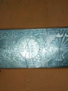 1000 rs silver note
