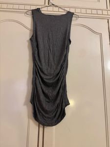 Apostrophe Grey Tunic Top/Mini Dress
