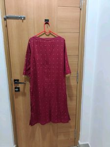 Maroon Women&#39;s Kurta