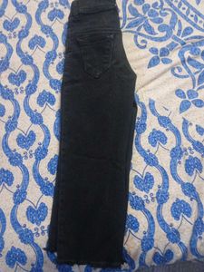 Black Straight Leg Jeans