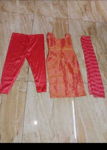 Pant Suit With Dupatta