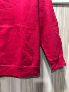 Mr Beast Red Graphic Spell Out Hoodie