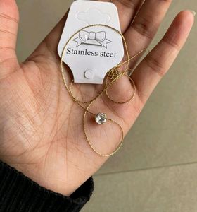 Aura Gold Diamond Necklace