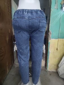 Girls Pants Digine Deinam Pants Side Pocket Digine
