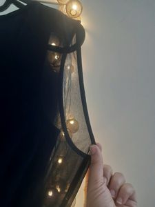 Korean Slit Dress With Inbuilt Short Skirt