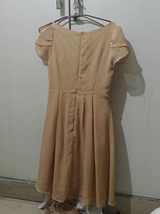 Beige Colour Dress