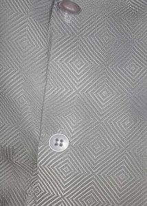 Men's Dress Shirts - Pink & Gray - Size M