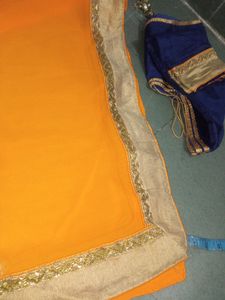 Lehenga With Stiched Blouse And Dupatta