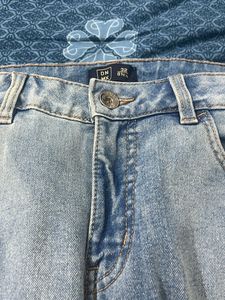 Ripped Flare Jeans