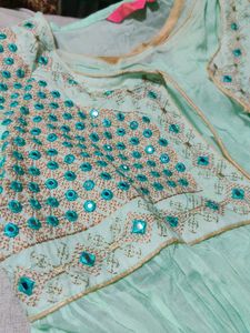 Pure Cotton Ethenic Anarkali Gown