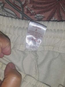 Beige Casual Sweatpants