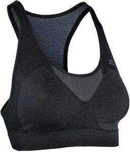 Kalenji Black Sports Bra - Size M
