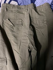 Brand New Baggy Fit Olive Cargo