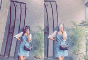 Denim Mini Dress