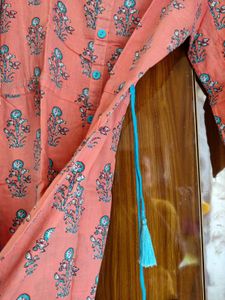 Floral Print Kurta