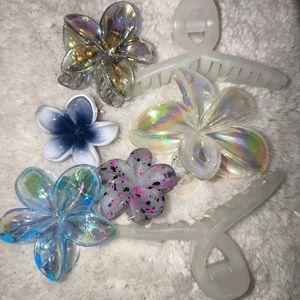 Flower Hair (Clip Set Of 6)