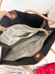 Brown Leather Tote Bag