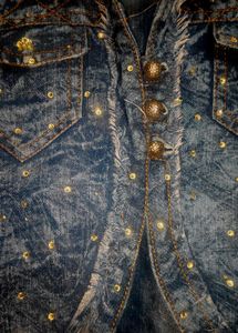 Sparkly Denim Shrig