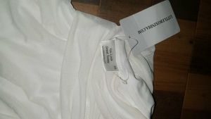 White Ruffle Mini Skirt