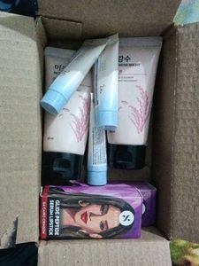 Korean Skincare Set + Lipstick