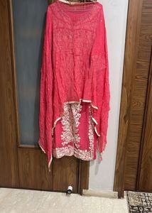 Full Embroidery Suit with Dupatta and Plazo