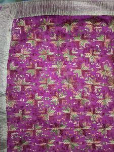 2-Dupatta Combo - Rose&amp;BiezeColor GeorgetteDup