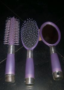 New Curlyer  Comb And Mirror
