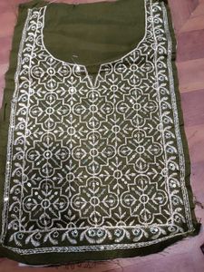 11 Pieces Combo Of Neck Embroidered Patches Rayon