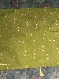 Green Printed Dupatta
