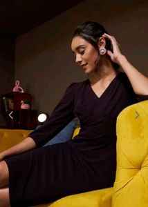 Elegant Midi Dress- Small Size