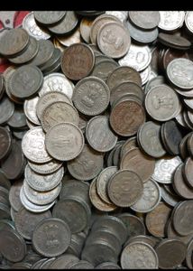 50 pcs 5 rs coins Vintage Indian Coin Collectio