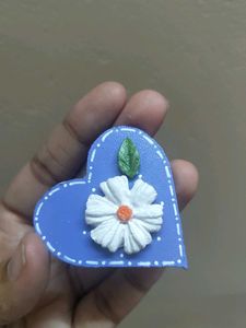 Floral Fridge Magnet 🤍 💜