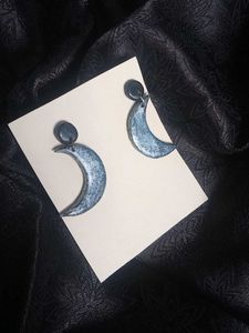 Celestial Crescent Moon Earrings