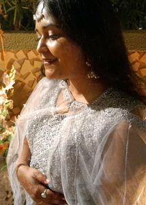 Fully STITCHED MIRROR WORK CHOLI WITH HEAVY DUPPAT