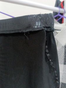 Faux Croc Mini Skirt