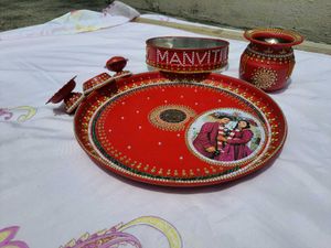 Customized Pooja Thali 🫶🏻❤️