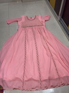 Peach Gown